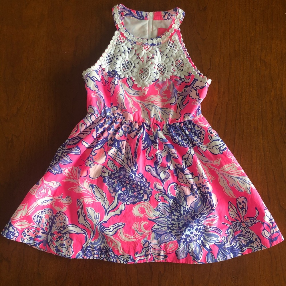 Lilly Pulitzer hot pink dress - worn for 2 hours!